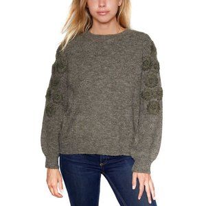 New North & CO. Ladies' Crochet Embroidered Floral Sweater